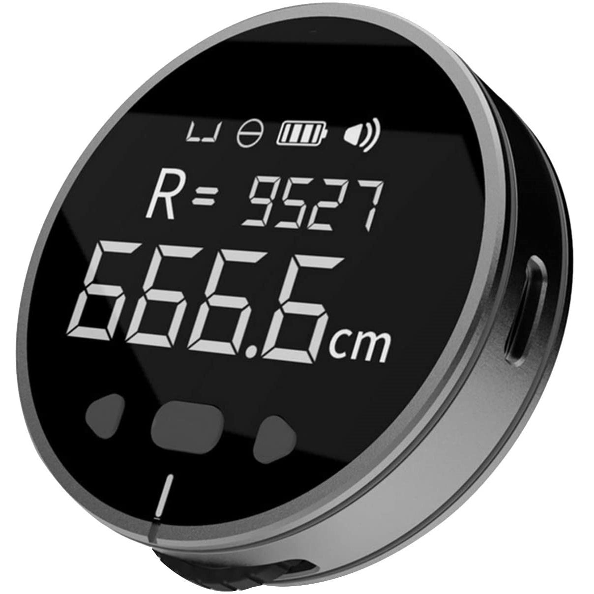 [CARBONE]TS177|CINTA MÉTRICA DIGITAL CON PANTALLA LCD, RECARGABLE POR USB TIPO C.