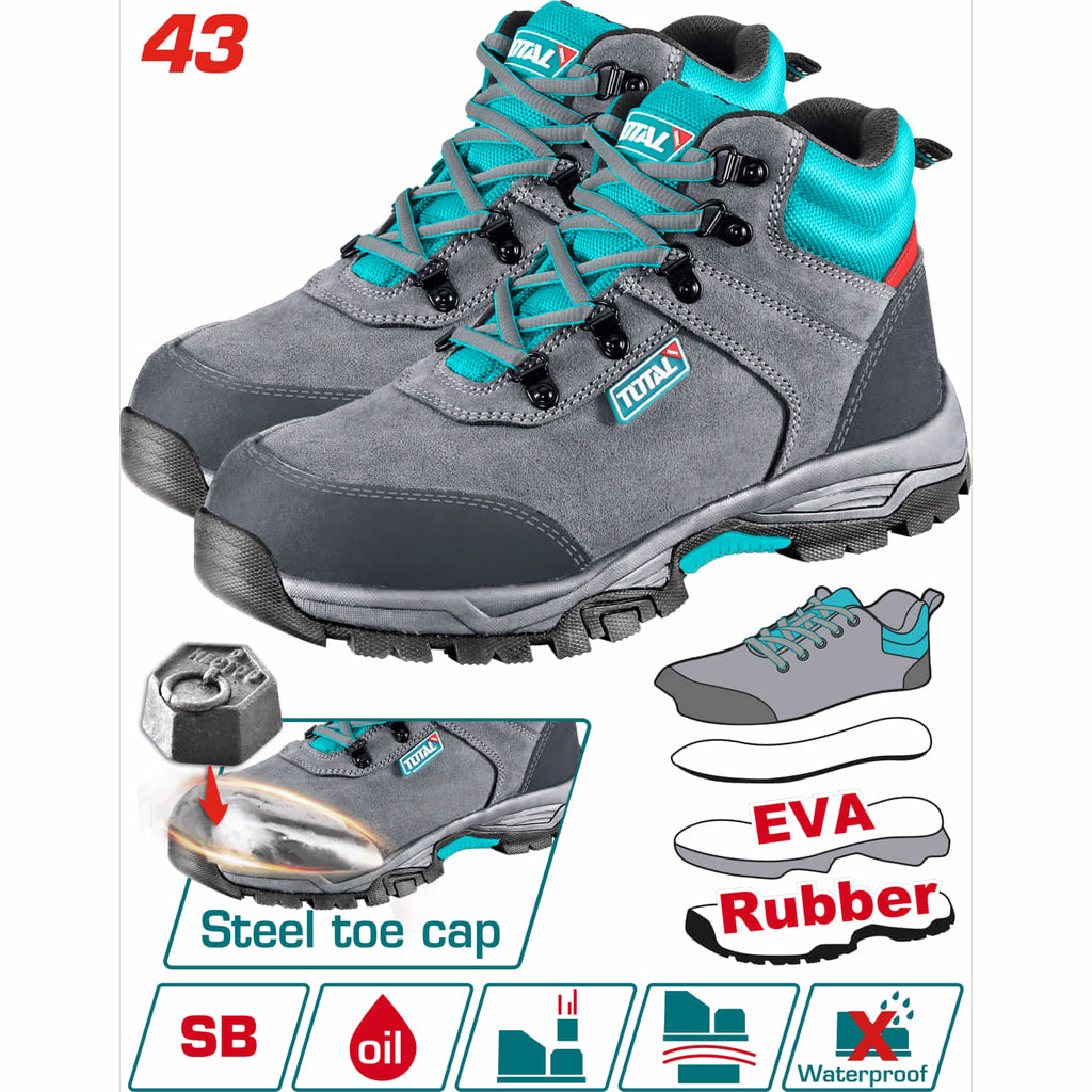 [SKUIMG]TSP205SB.43|BOTAS DE SEGURIDAD DE CUERO CON PUNTA