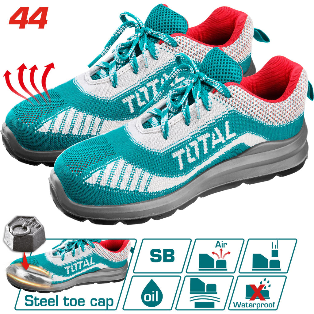 [SKUIMG]TSP208SB.44|44 (9) BOTAS DE SEGURIDAD TOTAL. DE ALTA CALIDAD. PUNTA DE ACERO + ANTICLAVOS + ANTIRESBALANTE