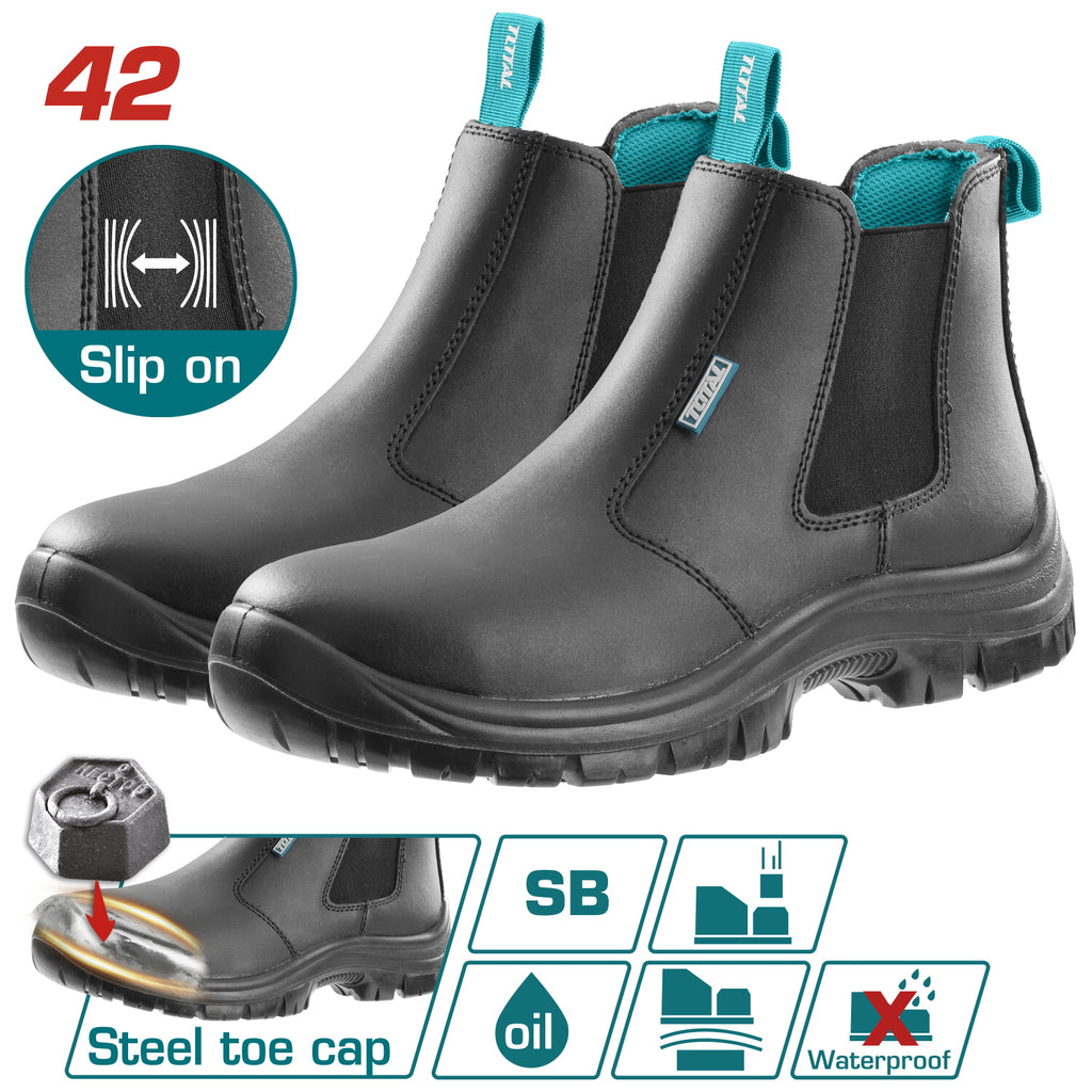 [SKUIMG]TSP209SB.42|TSP209SB.42.jpg|BOTAS DE SEGURIDAD CON GOMA DE AJUSTE DE