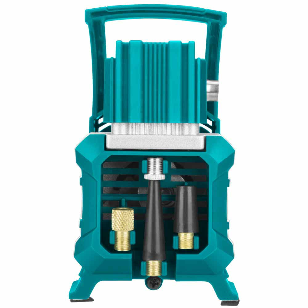 [SKUIMG]TTAC1406|TTAC1406.jpg|COMPRESOR DE AIRE AUTOMATICO. DC 12V. CORRIENTE 10 A. PRESION MAX. 140 PSI ( 10 BAR ).