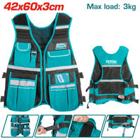 [SKUIMG]TTVT1601|TTVT1601.jpg|CHALECO CON BOLSILLOS PARA HERRAMIENTAS 42X60X3CM