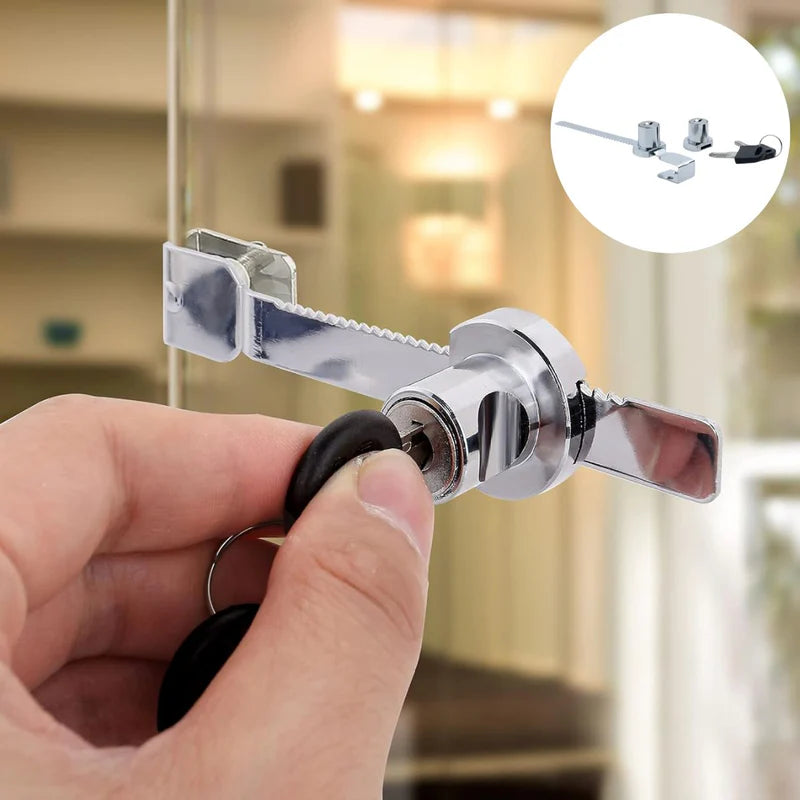 [SKUIMG]TU009|TU009-FRONTEND-KNqy74e1rRt9ZjYg.png|CERRADURA DOBLE PARA PUERTAS DE VIDRIO 2-8MM. SEGURO ANTIRROBO CON LLAVE MAESTRA PARA EXHIBIDOR, VIT