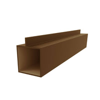 [SKUIMG]U125-BRONZE|U125-BRONZE.jpg|TCE-2 PERFIL HOJA PUERTA DE 44.5 X 44.5 MM. ALETA DESCENTRADA. ESPESOR 1.8 MM. LARGO 5.85 MTS. ACABA