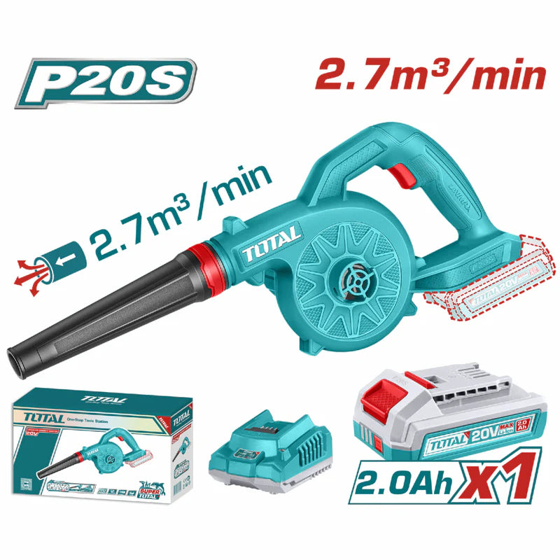 [SKUIMG]UTABLI20781|UTABLI20781-FRONTEND-VgERJCwAsPFwTNHK.png|SOPLADOR BLOWER 20V 1800 RPM 2.7M³/MIN INCLUYE BATERÍA Y CARGADOR.