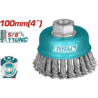 [SKUIMG]UTAC32041|DISCO DE ALAMBRE ENTORCHADO DE 4" ROSCA 5/8"-11 UNC. DIAMETRO DE ALAMBRE 0.5MM