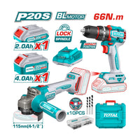 [SKUIMG]UTCKLI20273|20V MOTOR SIN ESCOBILLAS 4-1/2". TALADRO