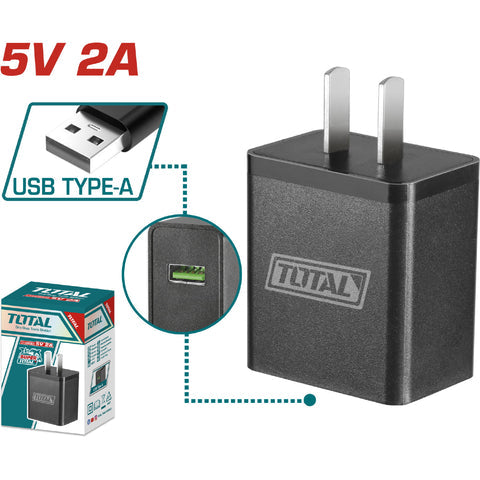 [SKUIMG]UTCLI120502|CARGADOR 5V 2A 110-120V~50/60HZ TOTAL