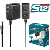 [SKUIMG]UTCLI12071|UTCLI12071.jpg|CARGADOR DE TALADRO TOTAL 12V. 110V-120V~50 HZ-60HZ. FUNCIONA CON UTDLI228120 Y UTDLI12325