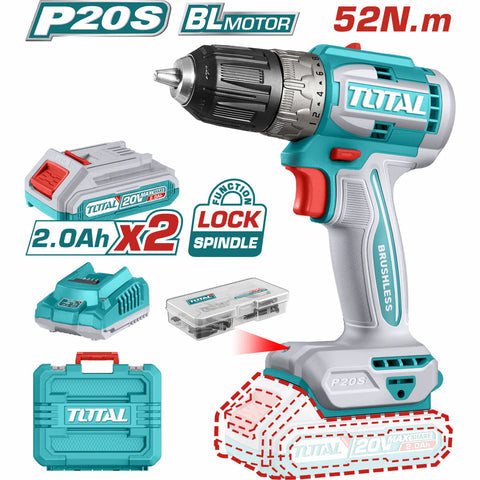 [SKUIMG]UTDLI20453|TALADRO INALÁMBRICO SIN ESCOBILLAS 20V 3/8"