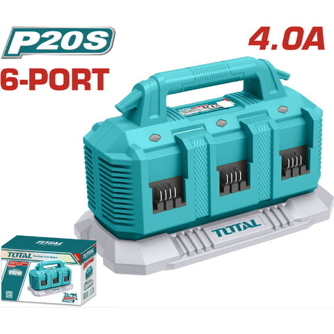[SKUIMG]UTFCLI2064|CARGADOR RÁPIDO DE BATERÍAS 20V CON 6
