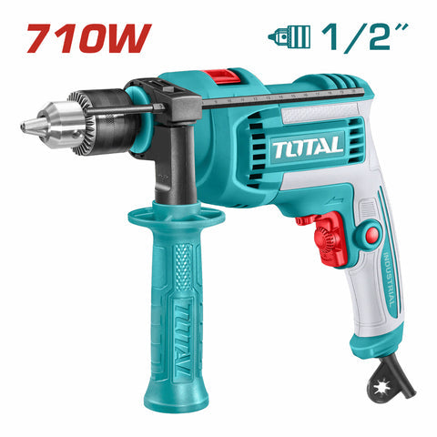 [SKUIMG]UTG1071366|UTG1071366.jpg|TALADRO DE IMPACTO PERCUTOR 710W VELOCIDAD SIN CARGA: 0-2800RPM CAPACIDAD DE PERFORACION: 1/2" VELOC