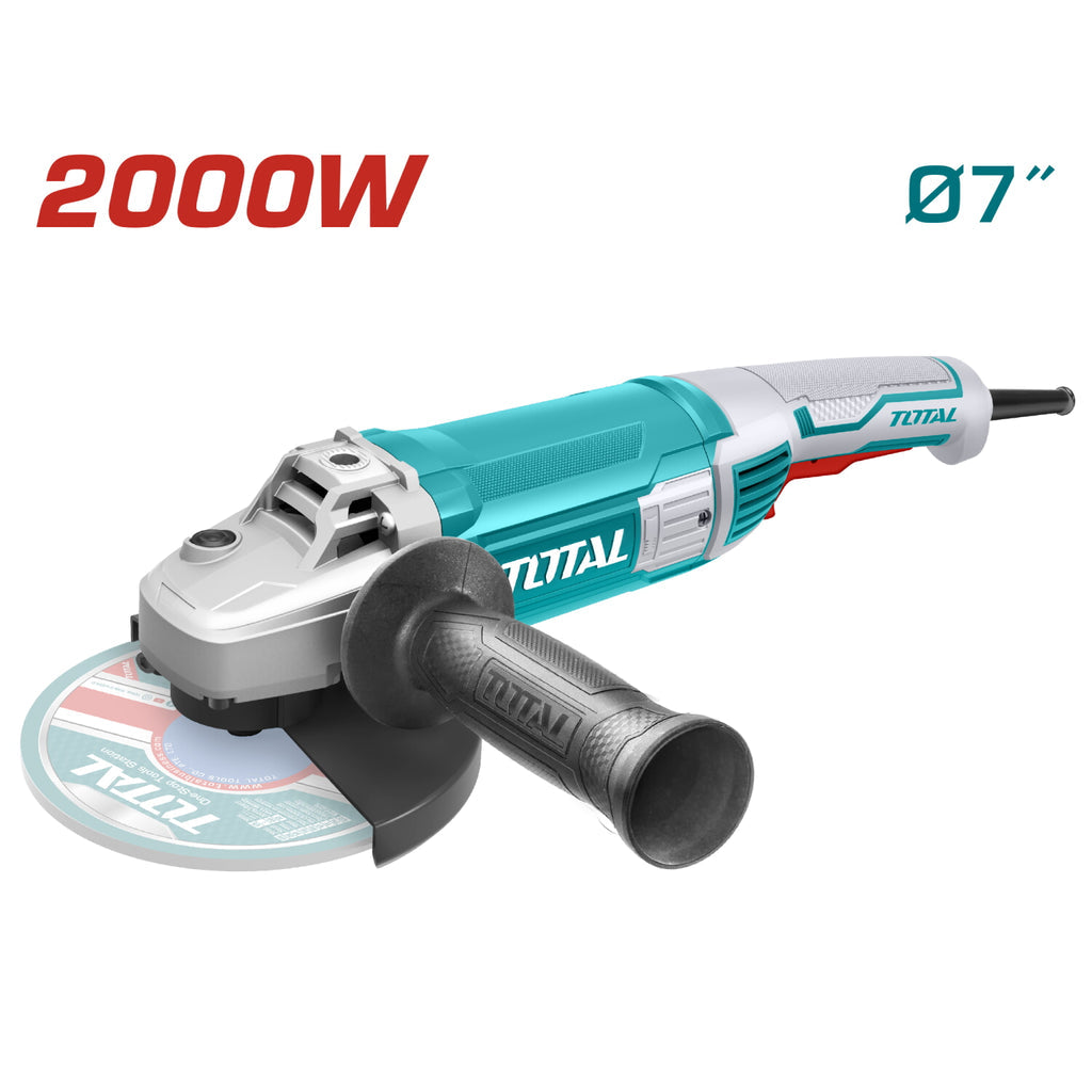 [SKUIMG]UTG12018026|UTG12018026.jpg|ESMERIL ANGULAR DE 7" TOTAL 110V-120V~50/60HZ 2000W. 5/8"-11 UNC, 8450/MIN.