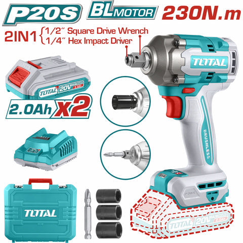 [SKUIMG]UTIWLI20236|UTIWLI20236.jpg|TALADRO INALÁMBRICO 1/2" Y LLAVE