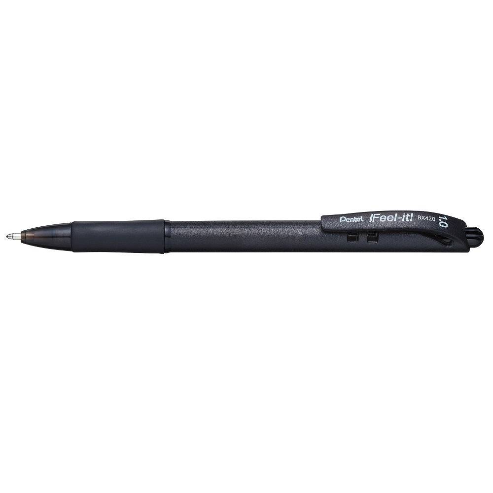 [SKUIMG]UTL-11|BOLÍGRAFO FEEL-IT RETRÁCTIL 1.0MM NEGRO