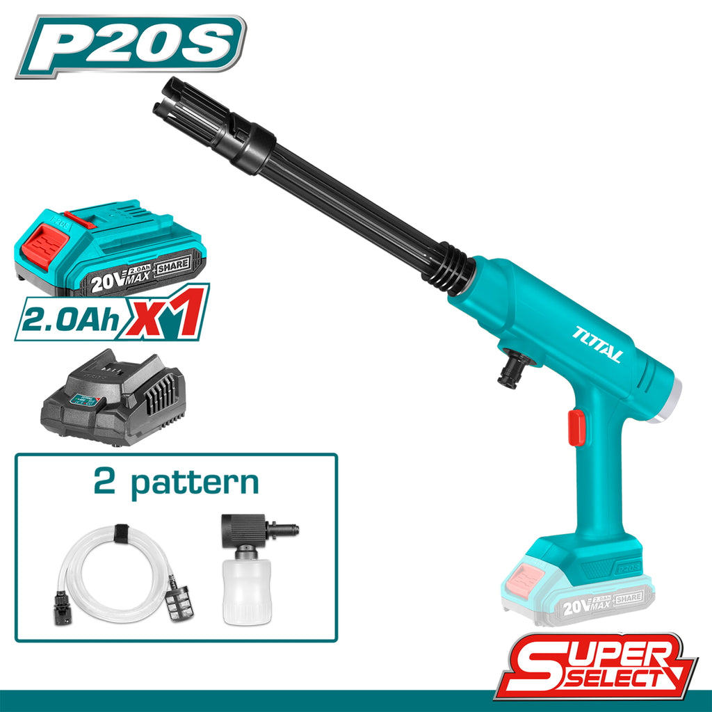 [SKUIMG]UTPWLI20282|UTPWLI20282.jpg|HIDROLAVADORA INALÁMBRICA 20V PORTÁTIL.24.5 BAR. CAUDAL 2.5L/MIN (INCLUYE BATERÍA Y CARGADOR 20V)