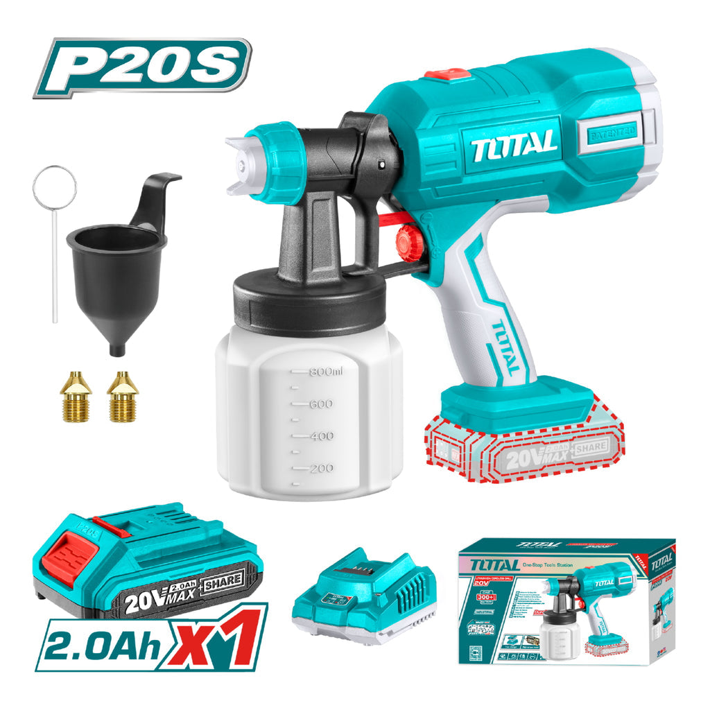 [SKUIMG]UTSGLI20406|UTSGLI20406.jpg|PISTOLA PARA PINTAR 20V PRESIÓN: 0.1-0.2