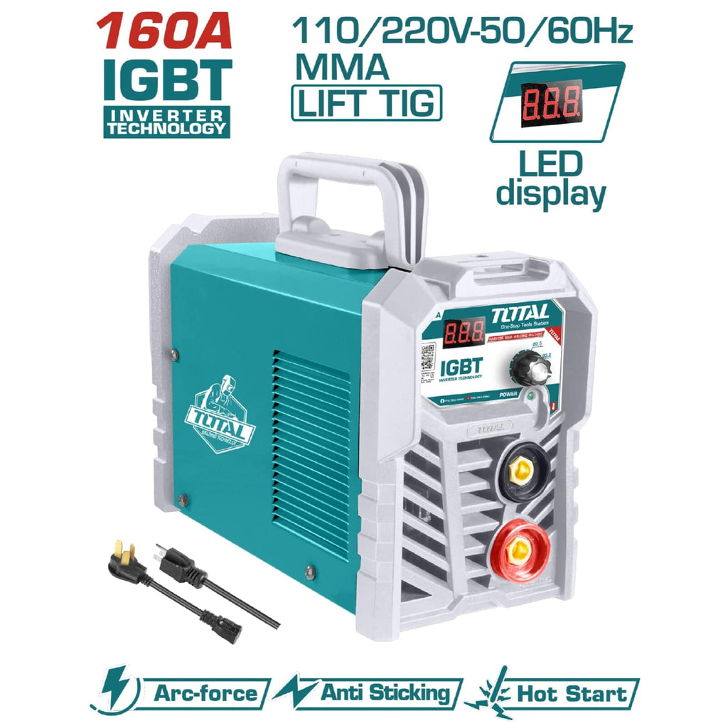 [SKUIMG]UTW216028|UTW216028.jpg|MÁQUINA DE SOLDAR INVERTER 160A MODELO