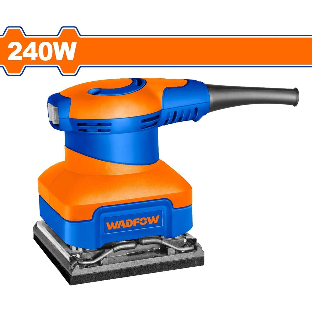 [SKUIMG]UWFA1501|UWFA1501.jpg|LIJADORA DE PALMA ELÉCTRICA 240W. 110-120V. BASE: 4-3/8"X4". INCLUYE 1 HOJA DE PAPEL PARA LIJAR