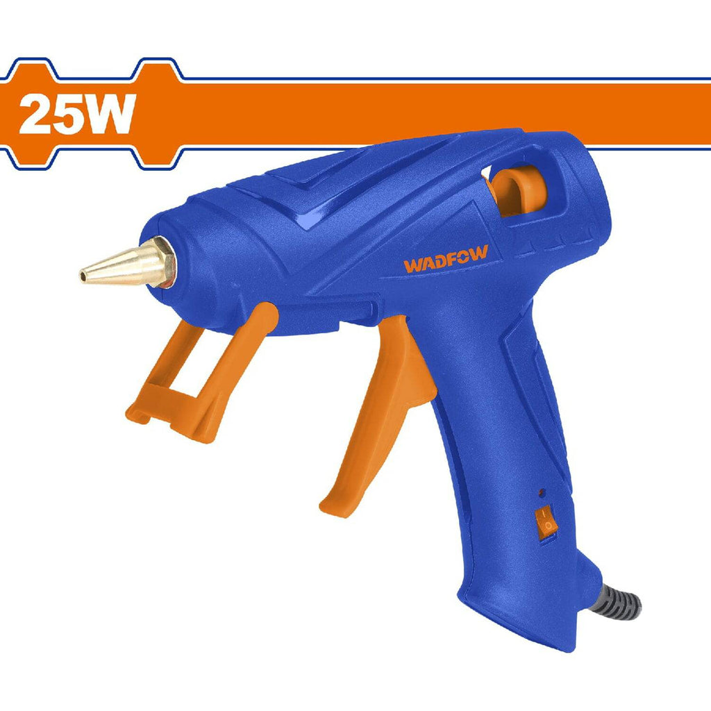[SKUIMG]UWGL3608|UWGL3608.jpg|PISTOLA DE SILICÓN 25W. 110-120V. DIÁMETRO DE LA BARRA: 11MM. INCLUYE 2 BARRAS DE PEGAMENTO.