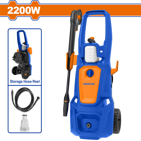 [SKUIMG]UWHP3A22|UWHP3A22.jpg|HIDROLAVADORA DE ALTA PRESION. 6.8L. 110-120V~60HZ. POTENCIA 220W. PRESION MAX. 160BAR (2320PSI)