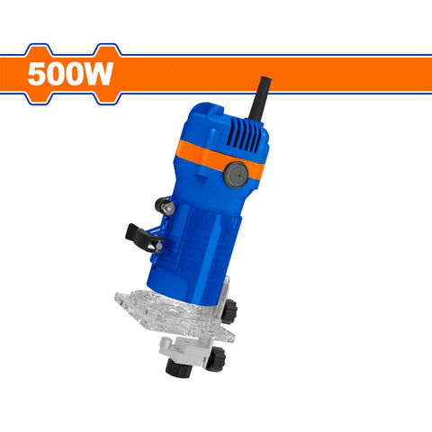 [SKUIMG]UWLT155001|UWLT155001.jpg|ROUTEADORA MINI RAUTER 500W. PARA ESPARRAGOS DE: 1/4". VELOC. 28000RPM. INCLUYE: GUIAS DE RECORTE.