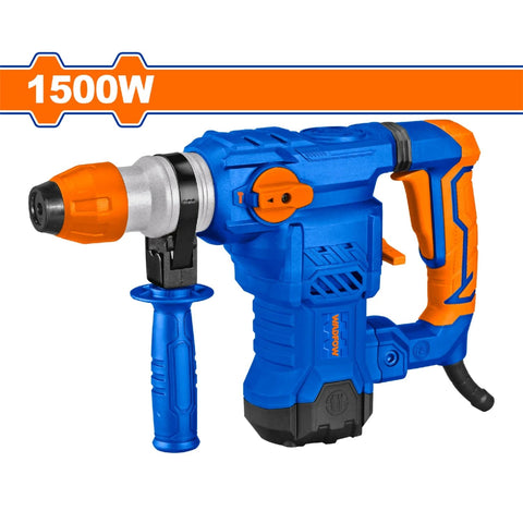[SKUIMG]UWRH2D32|UWRH2D32.jpg|ROTOMARTILLO 1500W. 4500 BPM 5.5J 110-120V~50/60HZ INCLUYE 3 BROCAS Y 2 CINCELES. ANTIVIBRATORIO. DE