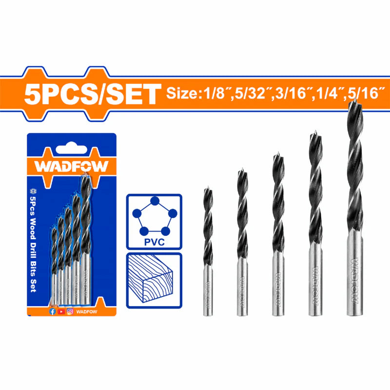 [SKUIMG]UWSJ3K01|UWSJ3K01-FRONTEND-ZqGoBV9in7s5vvZT.png|BROCAS PARA MADERA TIPO GUSANO. 5 PZAS. TAMAÑOS: 1/8",5/32",3/16",1/4", 5/16".