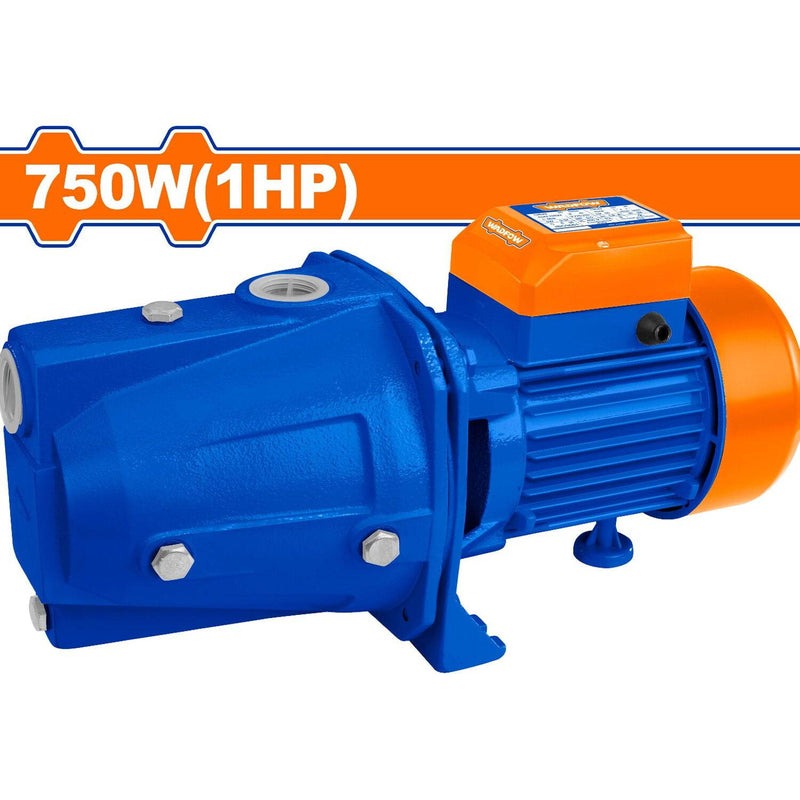 [SKUIMG]UWWPJA03|UWWPJA03.jpg|BOMBA DE AGUA JET 750W 1HP 55L/MIN. SUCCIÓN 9M. 110-120V. CABEZA: 45M. MOTOR ALAMBRE DE ALUMINIO.