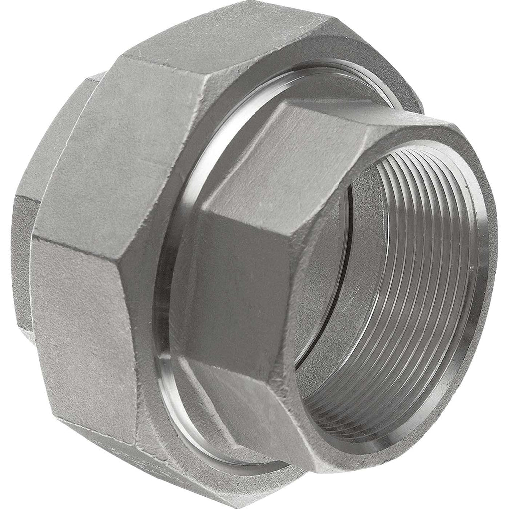 [SKUIMG]W-20066|UNIONES UNIVERSALES HEXAGONALES. ROSCA NPT. 150 LB. T-304.