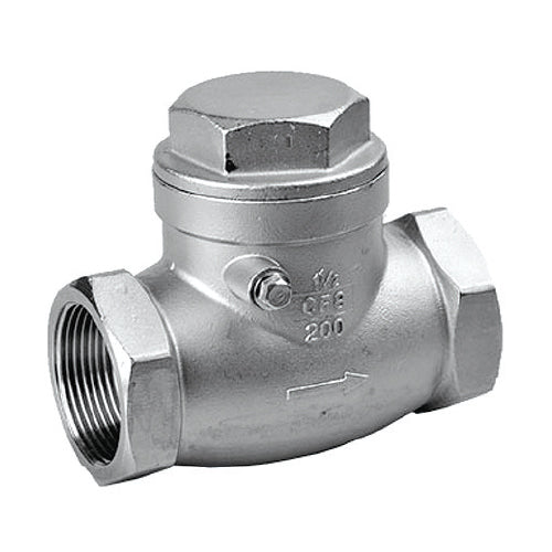 [SKUIMG]W-20126.04|VÁLVULAS CHECK ANTI-RETORNO INDUSTRIAL ROSCADA. INOX T-304.