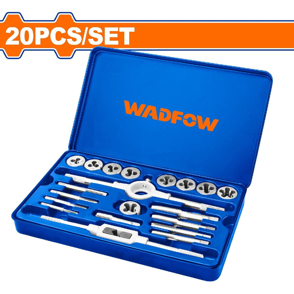 [SKUIMG]WAJ1L02|MACHOS Y TERRAJAS SET DE 20 PIEZAS. (TAPAS DE TORNILLO, MATRIZ REDONDA, TORNILLO DE MANGO M3-M12)