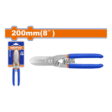 [SKUIMG]WAS5408|TIJERA DE HOJALATERIA 8" GROSOR MAX DE CORTE: ACERO AL CARBONO 0.8MM HOJALATERO