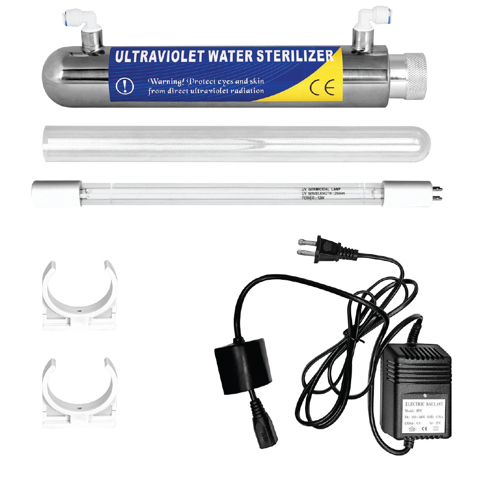 [CARBONE]WAT18|UV-12W ESTERILIZADOR DE AGUA LAMPARA