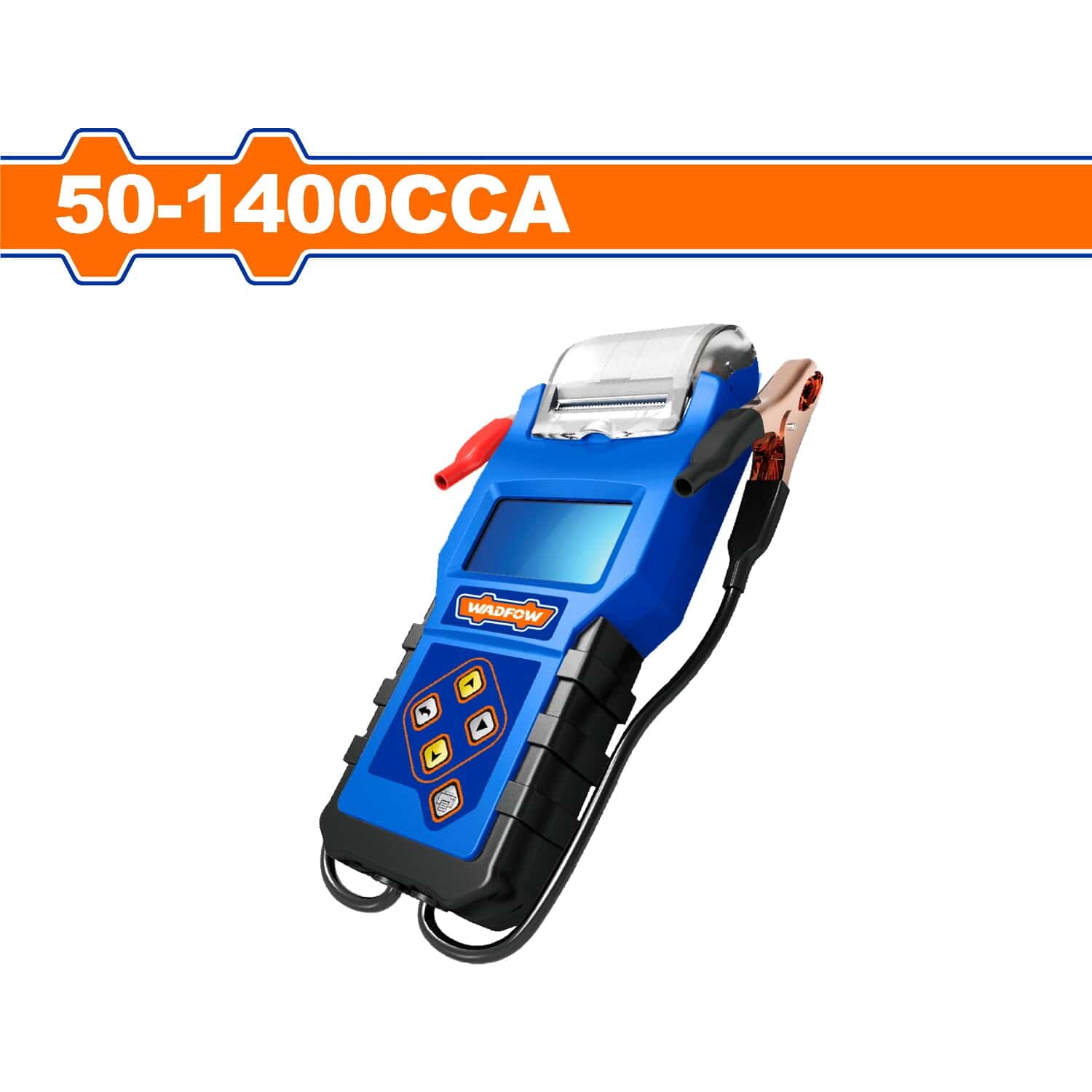 [SKUIMG]WBD1514|WBD1514.jpg|TESTER PROBADOR DE BATERÍAS 50-1400CCA. RANGO DE VOLTAJE: 1.5-17V. TEMP. DE OPERACIÓN: -18-55?