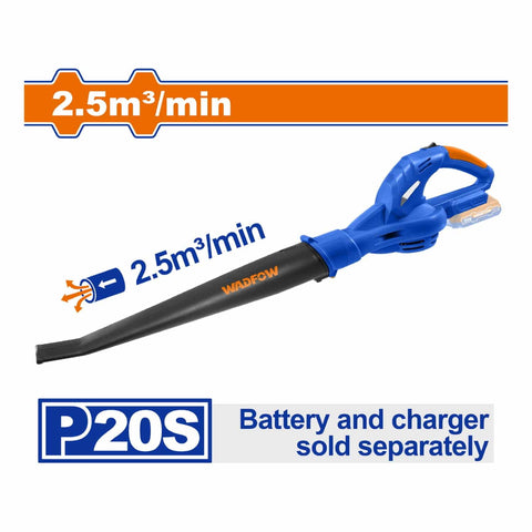 [SKUIMG]WBL1525|WBL1525.jpg|SOPLADOR DE BATERIA 20V INALAMBRICO. 13000RPM. NO INCLUYE BATERIA NI CARGADOR. BLOWER SOPLADOR DE HO