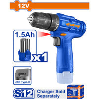 [SKUIMG]WCDS510|WCDS510.jpg|TALADRO INALÁMBRICO 12V. 0.8-10MM 20NM 0-750RPM INCLUYE BATERÍA. CARGADOR POR SEPARADO.