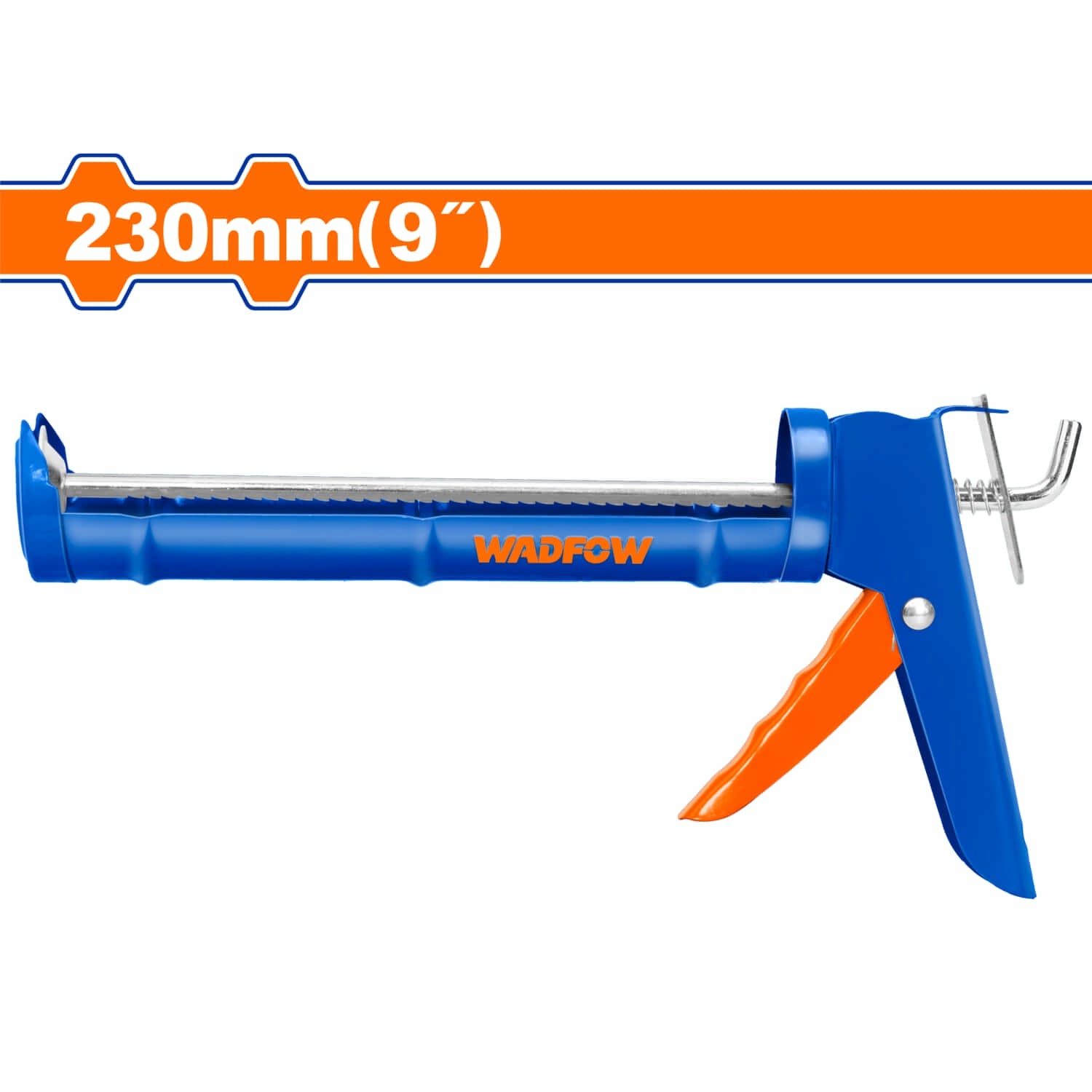 [CARBONE]WCG1309|6975085800118PISTOLA DE SILICÓN DE 9" CALAFATEADORA SÓLIDA. ESPESOR 0.6MM. DIÁMETRO 51MM.