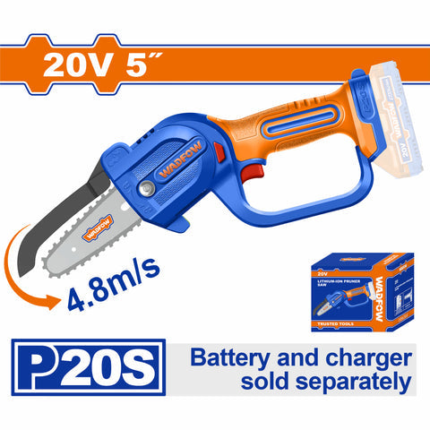 [SKUIMG]WCLP550|WCLP550.jpg|SIERRA PODADORA INALAMBRICA 20V 5" BATERIA Y CARGADOR SE VENDEN POR SEPARADO. MOTOSIERRA MINI