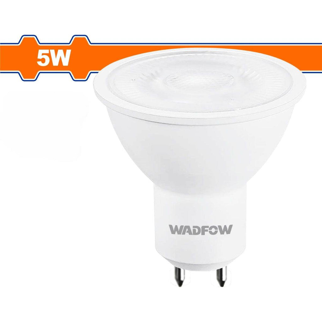 [SKUIMG]WDN25651|WDN25651.jpg|BOMBILLOS REFLECTORES DE LED 5W 100~240V/50-60HZ. 15000 HORAS. 400 LUMENS. BASE MR16