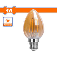 [SKUIMG]WDN65412|BOMBILLO FILAMENTO LED 4W 2200K 100~240V/50-60HZ. LUZ CÁLIDA. 15000 HORAS. 400 LUMENS. BASE E14.