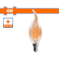 [SKUIMG]WDN65422|BOMBILLO LÁGRIMA LED 4W 2200K 100~240V/50-60HZ. LUZ CÁLIDA. 15000 HORAS. 400 LUMENS. BASE E14.