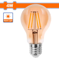 [SKUIMG]WDN65432|BOMBILLO FILAMENTO LED 4W 2200K 100~240V/50-60HZ. LUZ CÁLIDA. 15000 HORAS. 400 LUMENS. BASE E27.