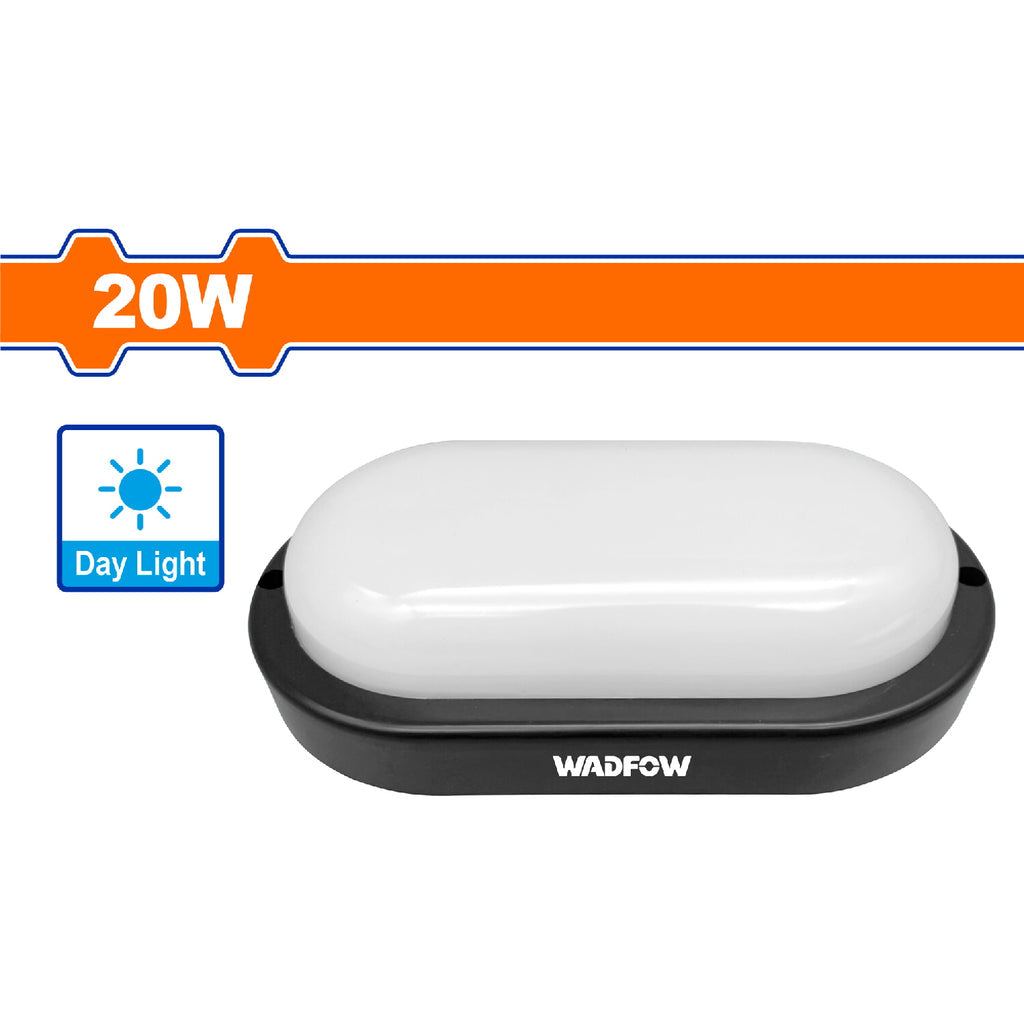 [SKUIMG]WDN752011|WDN752011.jpg|LÁMPARAS OVALADAS DE LED 20W 100~265V/50-60HZ.25000 HORAS. 1600 LUMENS. IP54.