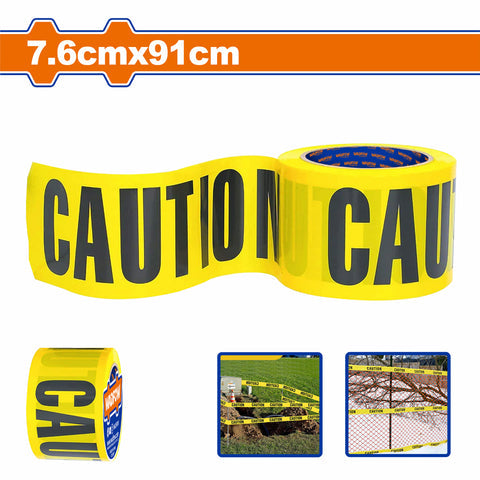 [SKUIMG]WEE2H90|CINTA DE ADVERTENCIA DE SEGURIDAD PRECAUCION 7.6CMX91CM GROSOR:0.03MM. USADO EN ADVERTENCIA DE CARRE