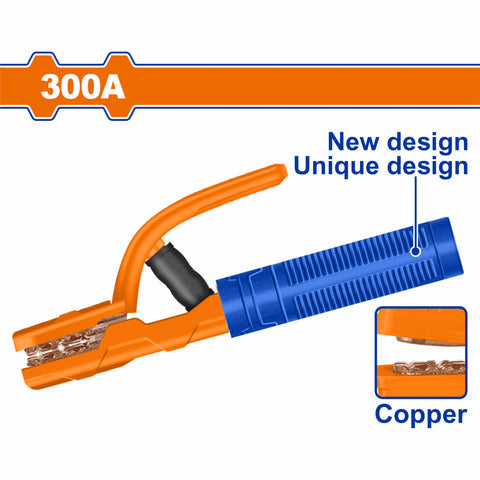 [SKUIMG]WEH1A03|PORTA ELECTRODO CORRIENTE NOMINAL 300A. LONG.230MM. IDEAL PARA MAQUINA DE SOLDAR MMA