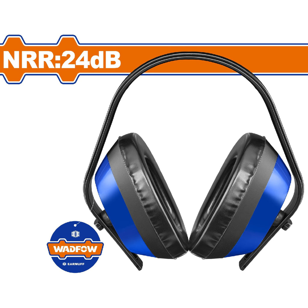 [SKUIMG]WEM1101|WEM1101.jpg|PROTECTOR DE OÍDOS. NRR:24DB. ALMOHADILLA DE ESPUMA SUAVE. RESISTENTE A LOS IMPACTOS. OREJERAS