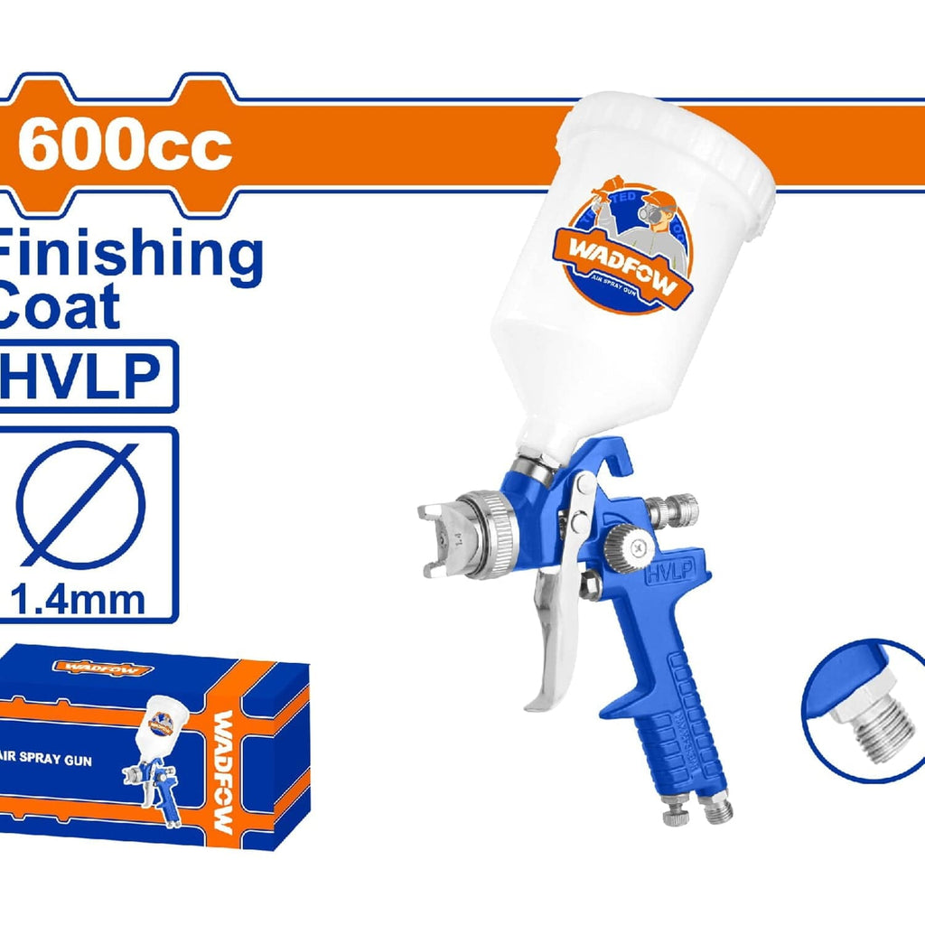 [SKUIMG]WGA1506|WGA1506.jpg|PISTOLA SPRAY PARA PINTAR 600CC. BOQUILLA: 1.5MM. IDEAL CAPA BASE. PRESIÓN: 2-3.5 BAR. DE AIRE PARA