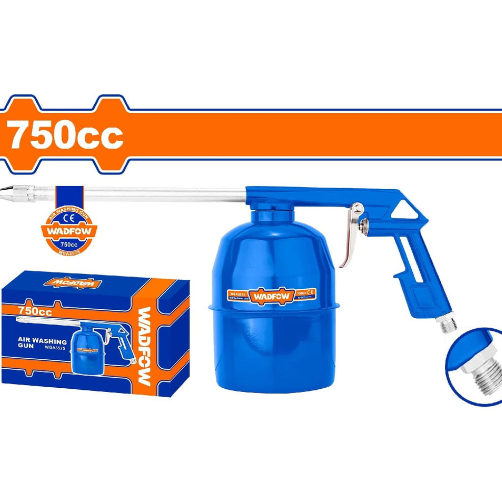 [SKUIMG]WGA3575|PISTOLA SPRAY 750CC DE AIRE CAPACIDAD DE LAVADO: 0.75L. TAMAÑO DE LA BOQUILLA: 185MM. PRESIÓN: 4 BAR
