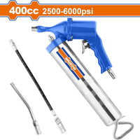 [SKUIMG]WGG4540|PISTOLA DE GRASA DE SERVICIO PESADO 400CC 2500-6000PSI. INCLUYE ACCESORIOS.